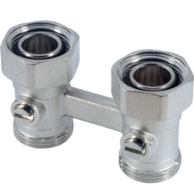 Obrázek produktu Uzavíratelné šroubení "H" Přímé, ploché těsnění